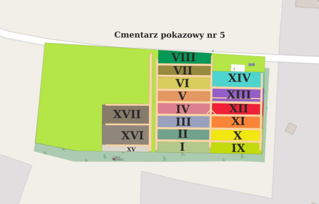 Obraz przedstawiający Cmentarz parafialny w Grzędach