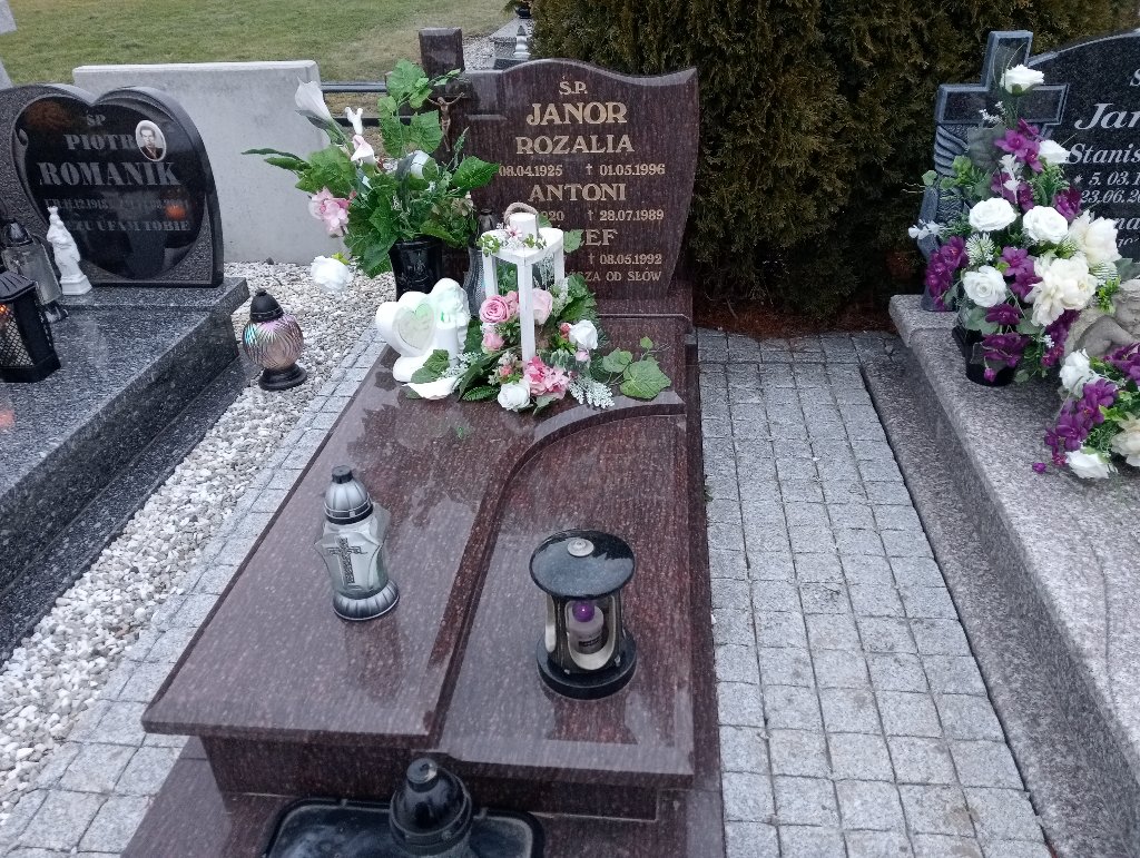 Grób Antoni Janor